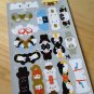 Joozoo Zoo index dairy Scrapbooking sticker cat dog polar bear penguin deer sheep lamb Jetoy