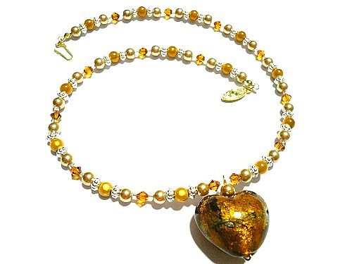 Ashlin Lampwork Necklace