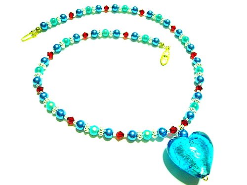 Aubrey Lampwork Necklace