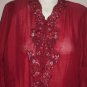 myhub - Beautiful Vintage Ladies LA VINCI Emboidery Ethnic Blouse Top Tunic Kurti