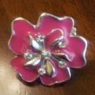 Pink flower ring