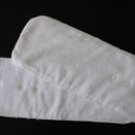 One size nicrofiber insert with snap down button