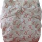 One Size Minky Pocket Diaper (free 2 inserts)
