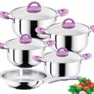 9pcs stainless steel cookware S-004