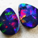 2.20 CTS STUNNING GEM A GRADE BLACK OPAL DOUBLETS