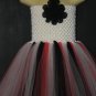 CUSTOM -you choose colors- | toddler girls tutu dress 6" crochet top [ankle length]