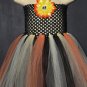 CUSTOM -you choose colors- | toddler girls tutu dress 6" crochet top [ankle length]
