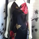 David Meister Floral Patterned Floor Length Gown