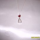 Double Pendants on S/S Chain