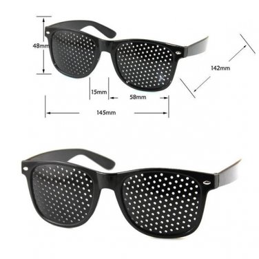 Eyesight Vision Training Exercise Eye Care Improve Glasses Pinhole Glasses