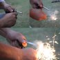 Emergency Flint Fire Starter with Whistle, Compass, Saw and Ruler