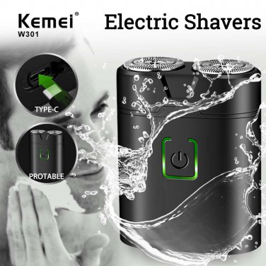 MINI TRAVEL WATERPROOF RECHARGEABLE ELECTRIC SHAVER German Technology Razor MEN