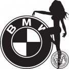 Sexy Babe BMW