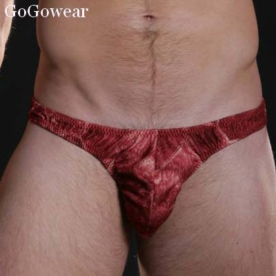 Male Stripper Sexy soft Red Thong Underwear (3091) free shipping!