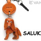 Saluki Leather Smartphone Earphone Jack Accessory *VANCA* Made in Japan #43886