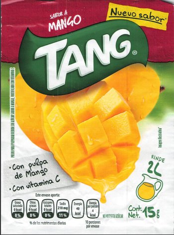 Tang Mango Powdered Drink Mix (Pack of 12)
