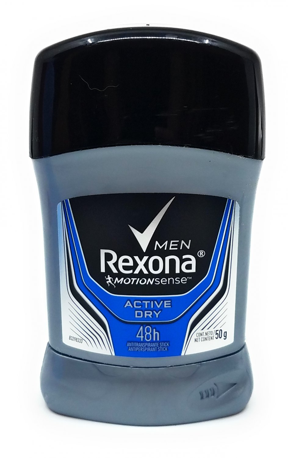 Rexona Men's Antiperspirant Deodorant Stick, Active Dry Scent (Pack Of 2)