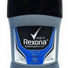Rexona Men's Antiperspirant Deodorant Stick, Active Dry Scent (Pack of 2)