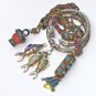 Chinese Antique Faience, Cloisonne Necklaces