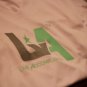 LvA Logo Workout V Live Accomplished tee shirt t microfiber white new