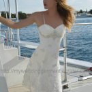 Beach Sexy Short Wedding Gown