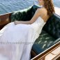 Simple Wedding Dress with pearl embellishment