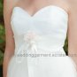 Cheap Simple A line Empire Wedding Dress