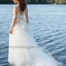 Straps Tulle Wedding Dress