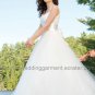 Straps Tulle Wedding Dress