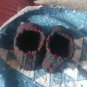 Crocheted children slippers