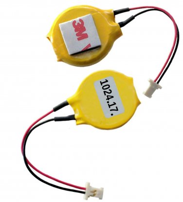 Yellow RTC BATTERY for Dell Alienware Alpha R1 Stream Machine ROG CR2032CL-23-2