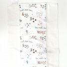 COUNT HOW MUCH I LOVE YOU- Handmade Burp Cloth