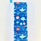 BLUE CRAB- Handmade Burp Cloth/Cloth Diaper BLUE CRAB- Handmade Burp Cloth/Cloth Diaper