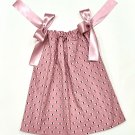 BLUSH BEES- Handmade Infant/Toddler Dress/Blouse    SIZE: 18-24MO