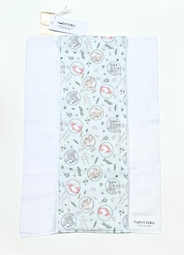 NATURE ANIMALS- Handmade Burp Cloth/Cloth Diaper      ONE SIZE