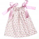 HEART RAINBOW- Handmade Infant/Toddler Dress/Blouse     SIZE: 18-24MO