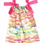 WATERCOLOR- Handmade Infant/Toddler Dress/Blouse     SIZE: 2-3T