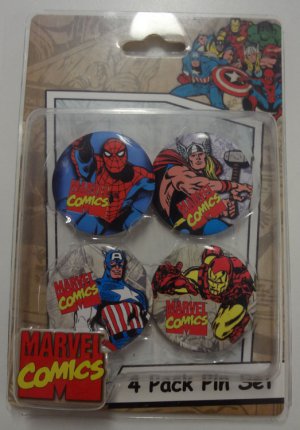 Kit Bottons Marvel (IMPORTADO)