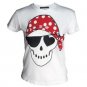 WILDFOX COUTUREÂ Pirate Love T-shirt in White- sz L NWT Â Â
