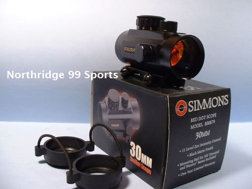 Simmons Red Dot Rifle Scope 30 mm Quick Shot NIB