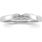 2.5mm Platinum Band for Tulipset Solitaire Ring