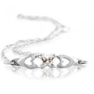 Bfly CZ Birthstone Bracelet