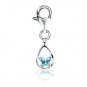 Bfly CZ Birthstone Charm