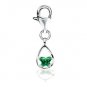 Bfly CZ Birthstone Charm