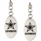 Dallas Cowboys Logo Dangle Earrings