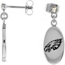 Philadelphia Eagles Logo Dangle Earrings