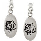 Cincinnati Bengals Logo Dangle Earrings