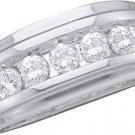 0.25CTW DIAMOND FASHION MENS BAND, 14KWG