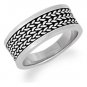 Men's 4-Row Woven Ring