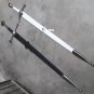 LOTR Anduril Sword of Aragorn + Glamdring of Gandalf with hardwood scabbard